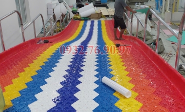 THIẾT KẾ & THI CÔNG ĐƯỜNG TRƯỢT PHAO – MÁNG TRƯỢT CẦU VỒNG 7 MÀU