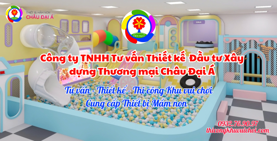 THIẾT KẾ KHU VUI CHƠI TRẺ EM ĐẸP