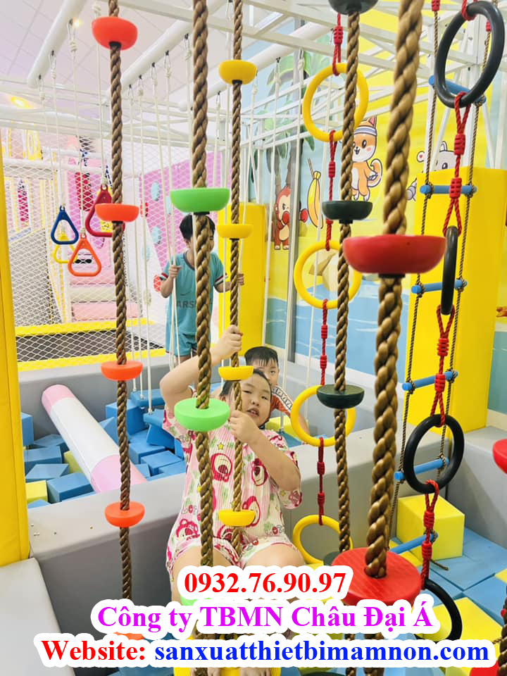 Dự án lắp đặt Dây Leo Trèo Vận Động thực tế tại Quận 12 bởi Châu Đại Á
