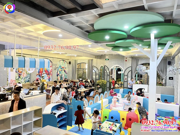 Thực tế thi công khu vui chơi Gia Lai