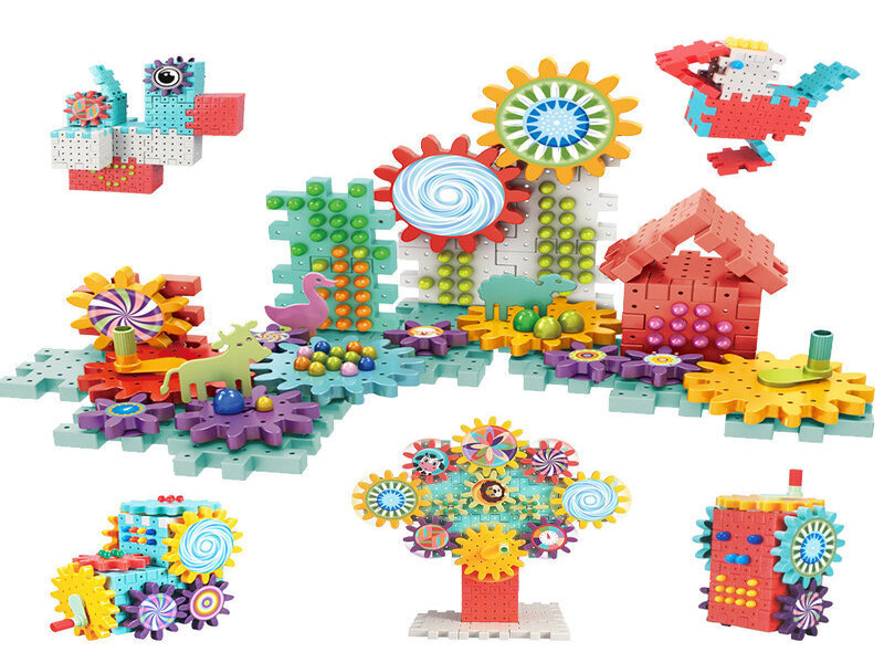 lego bánh răng khu vui chơi phát triển tư duy cơ học và giáo dục STEM