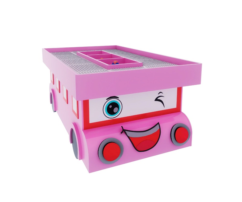Bàn LEGO Ô Tô chuyên dụng cho khu vui chơi trẻ em sản xuất bởi Châu Đại Á