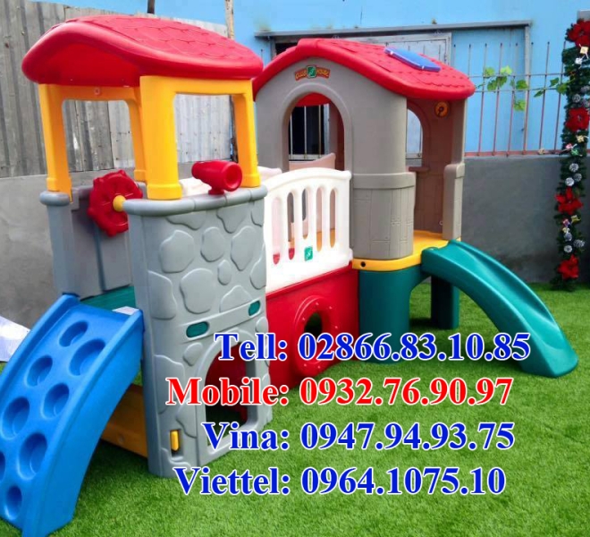 Nhà Hai Khối Nhựa Nhập Khẩu | Châu Đại Á