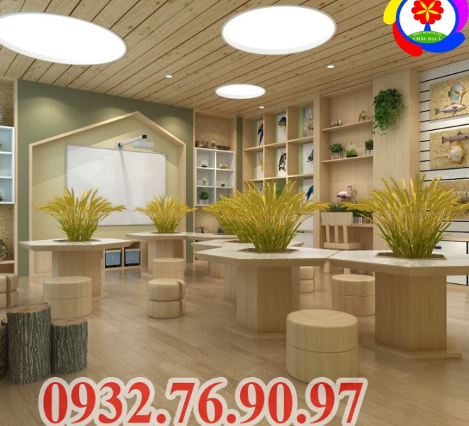 NỘI THẤT ĐẸP CHO TRƯỜNG MẦM NON