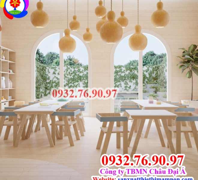 10 MẪU THIẾT KẾ NỘI THẤT TRƯỜNG MẦM NON ĐẸP