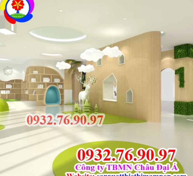 NỘI THẤT ĐẸP CHO TRƯỜNG MẦM NON