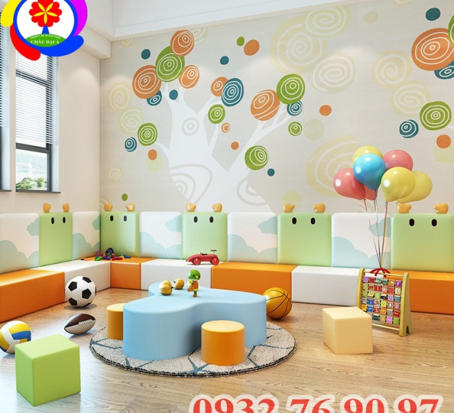 NỘI THẤT ĐẸP CHO TRƯỜNG MẦM NON