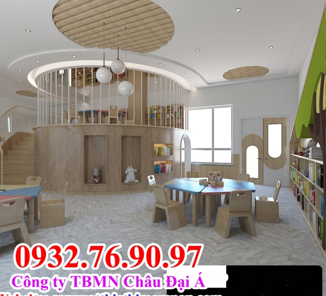 NỘI THẤT ĐẸP CHO TRƯỜNG MẦM NON