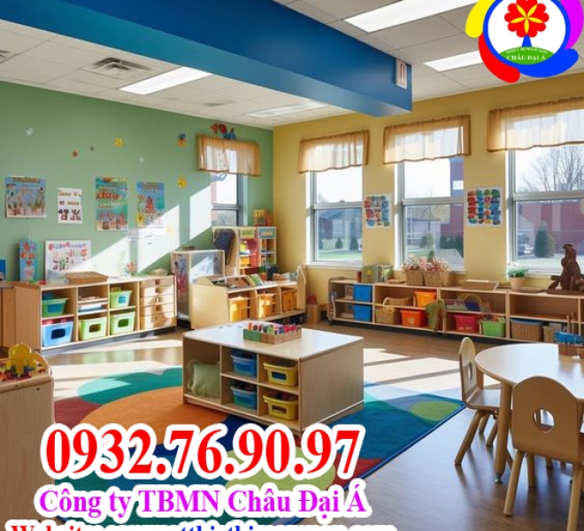 NỘI THẤT ĐẸP CHO TRƯỜNG MẦM NON
