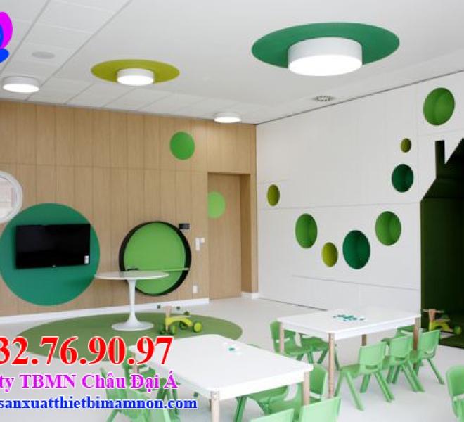 MẪU THIẾT KẾ NỘI THẤT TRƯỜNG HỌC XANH