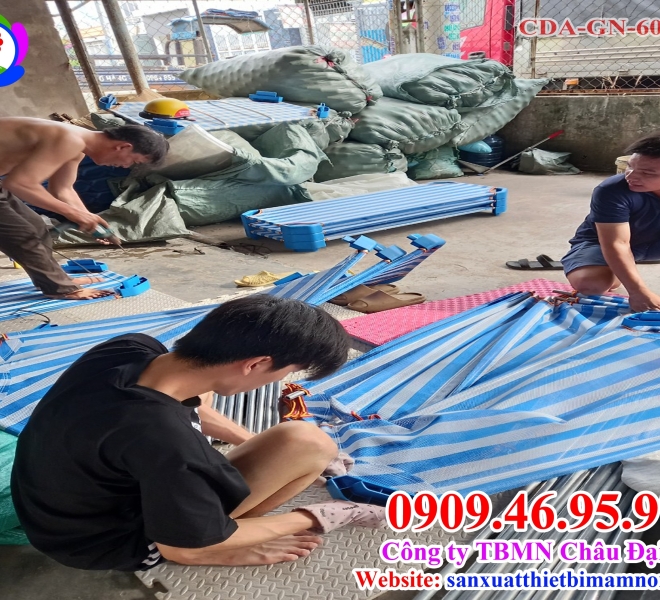 Giường Lưới Mầm Non Chất Lượng Cao | Châu Đại Á