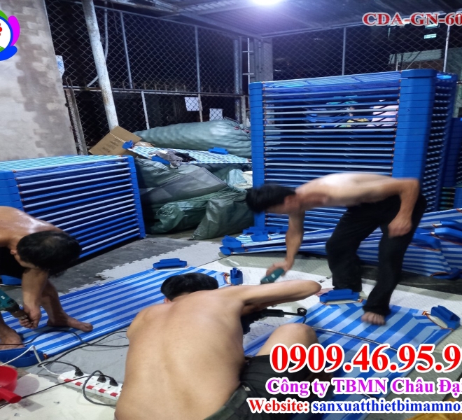 Giường Lưới Mầm Non Chất Lượng Cao | Châu Đại Á