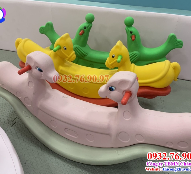 Trò Chơi Bập Bênh Hình Thú Cho Trẻ Em Nhập Khẩu