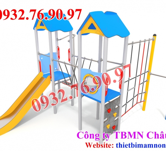 Cầu Trượt Vận Động Liên Hoàn Cho Trẻ | Châu Đại Á