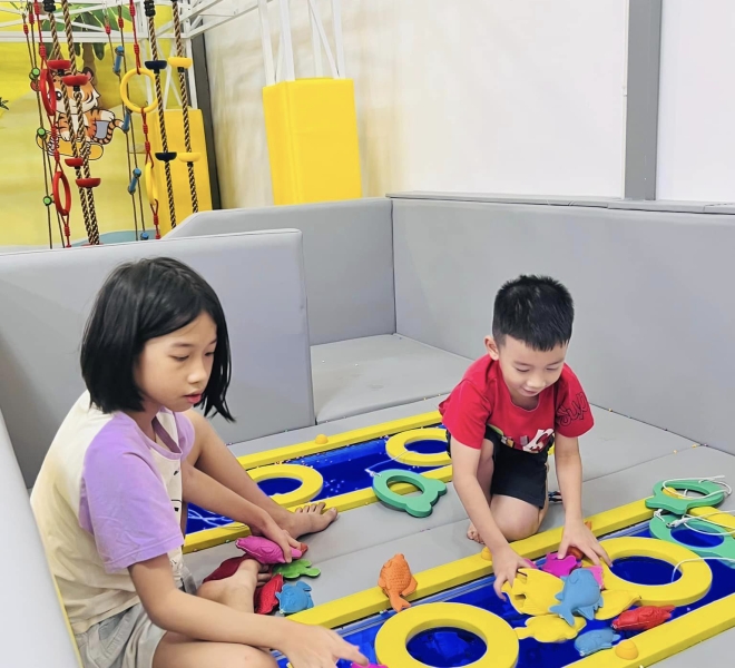 HỒ CÂU CÁ KHÔ TRẺ EM HIỆN ĐẠI | THI CÔNG KHU VUI CHƠI