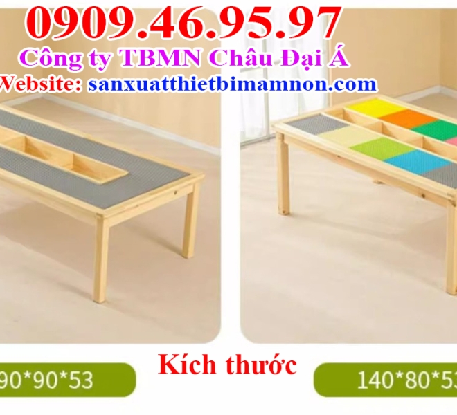 Bàn Ghế Gỗ Của Bé | Châu Đại Á