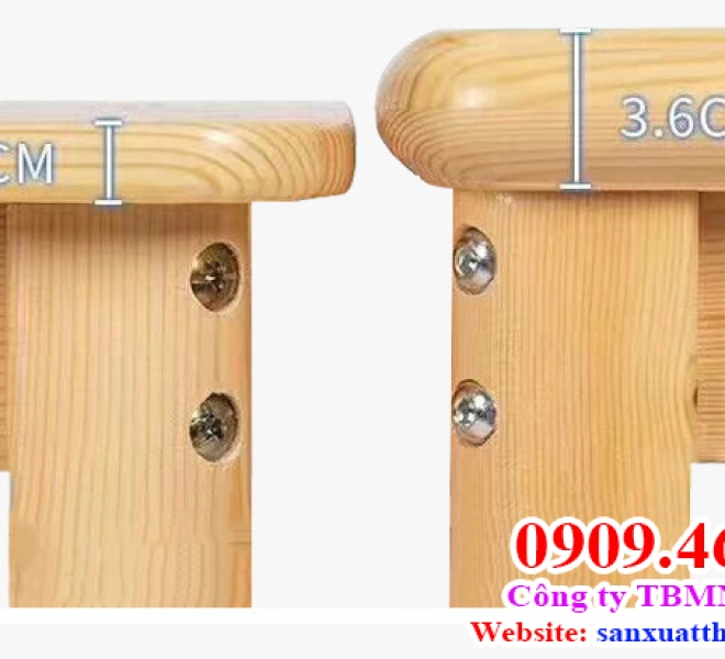 Bàn Ghế Gỗ Của Bé | Châu Đại Á