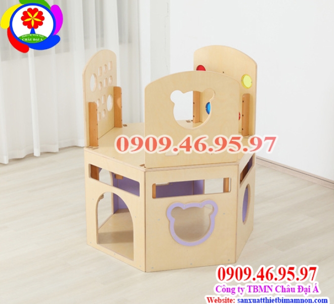 Bàn Ghế Gỗ Của Bé | Châu Đại Á