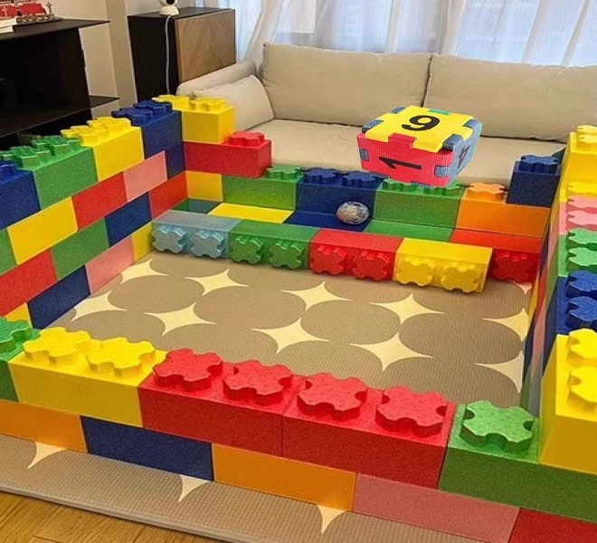 Lego Xốp Lớn Khu Vui Chơi | Châu Đại Á