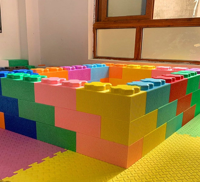 Lego Xốp Lớn Khu Vui Chơi | Châu Đại Á