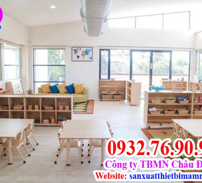 10 MẪU THIẾT KẾ NỘI THẤT TRƯỜNG MẦM NON ĐẸP
