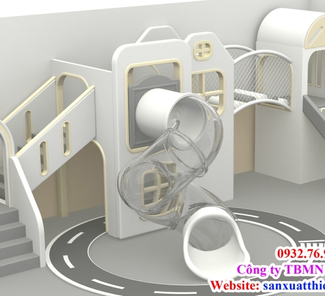 NHÀ BANH LIÊN HOÀN | Châu Đại Á Thiết kế thi công khu vui chơi