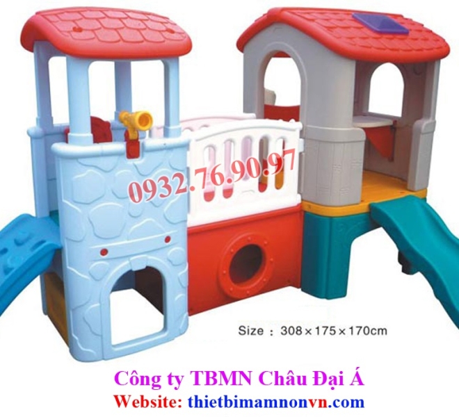 Nhà Hai Khối Nhựa Nhập Khẩu | Châu Đại Á