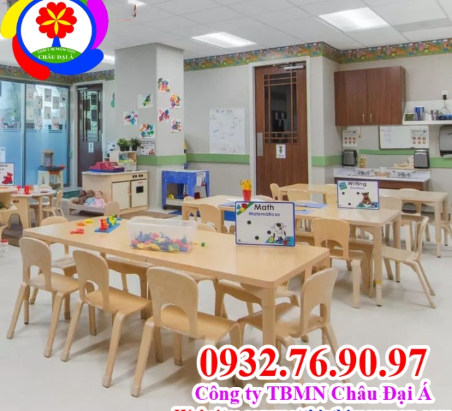 THIẾT KẾ NỘI THẤT TRƯỜNG MẦM NON ĐẸP ĐẠT CHUẨN