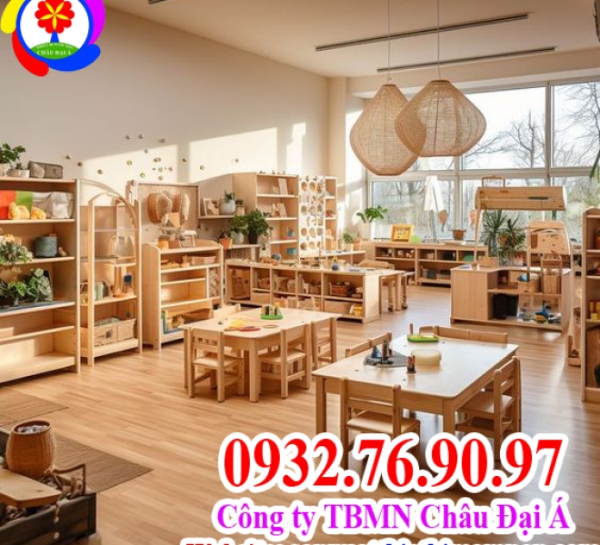 THIẾT KẾ NỘI THẤT TRƯỜNG MẦM NON ĐẸP ĐẠT CHUẨN