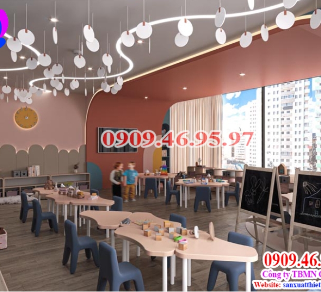 Bàn Ghế Gỗ Của Bé | Châu Đại Á
