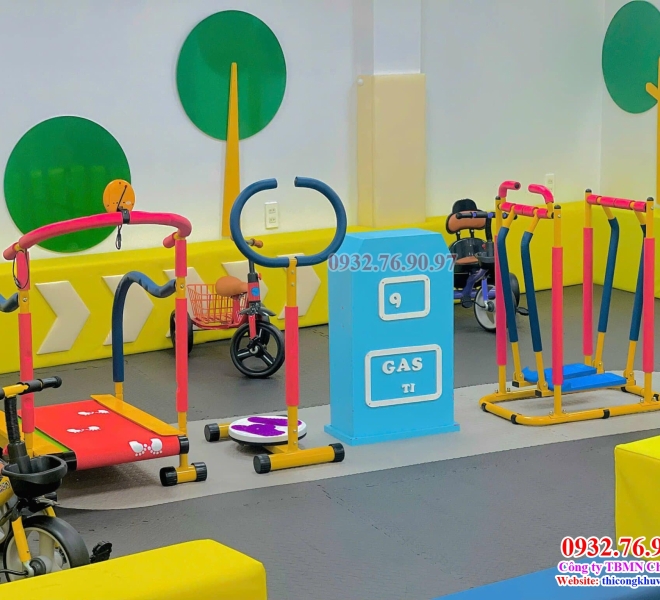 THIẾT BỊ TẬP GYM CHO TRẺ EM NHẬP KHẨU | Châu Đại Á
