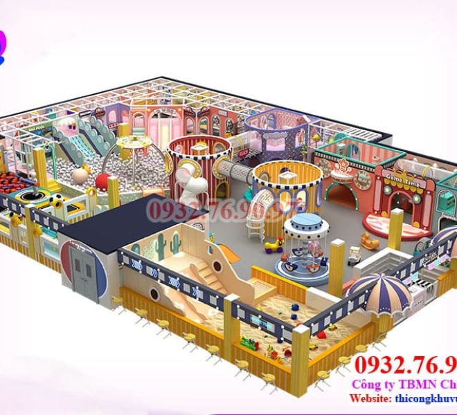 Mô hình khu vui chơi hiện đại giá rẻ