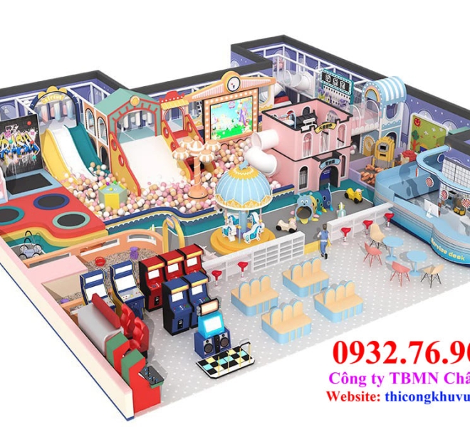 Mô hình khu vui chơi hiện đại giá rẻ