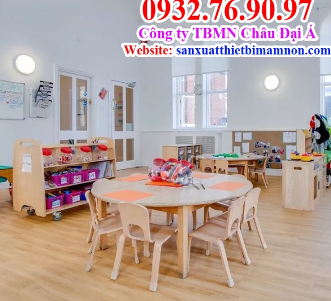 THIẾT KẾ NỘI THẤT TRƯỜNG MẦM NON ĐẸP ĐẠT CHUẨN