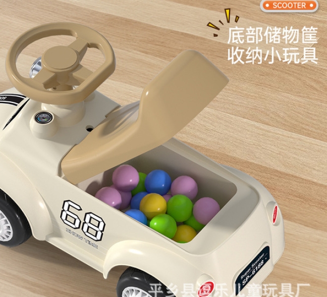 Xe Chòi Chân 4 Bánh | Châu Đại Á